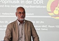 Dekan Prof. Dr. Reinhold Viehoff erffnete das 4. Halleschen Medienkolloquium (Foto: S. Pfau)