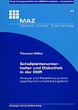 Thomas Wilke (2009): Schallplattenunterhalter und Diskothek in der DDR. Analyse und Modellierung einer spezifischen Unterhaltungsform. Leipzig: Leipziger Universitätsverlag.
541 Seiten, ISBN: 978-3-86583-398-3
