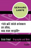 Cover zur Erich-Fried-Biographie von Gerhard Lampe