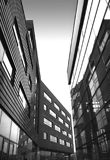 Blick auf das mitteldeutsche Multimediazentrum Blick auf das mitteldeutsche Multimediazentrum