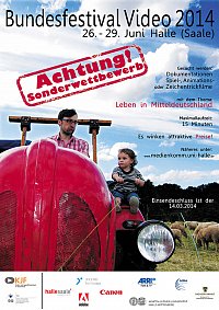 Plakat Bundesfestival Video 2014