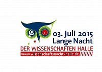 Logo Lange Nacht der Wissenschaften Halle 2015