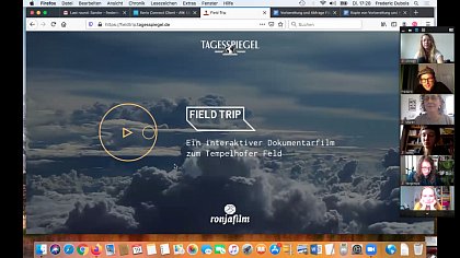 Interaktives Dokumentarfilmprojekt "Field Trip"